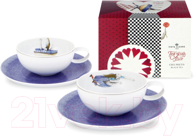 Набор для чая/кофе Vista Alegre Tea With Alice 21116996 - фото