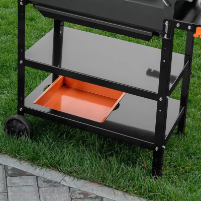 Полка для гриля Helios Smart 600 сплошная / HS-GS-TS-604