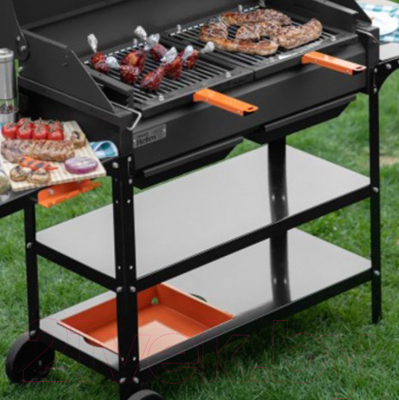 Полка для гриля Helios Smart 800 сплошная / HS-GS-TS-804