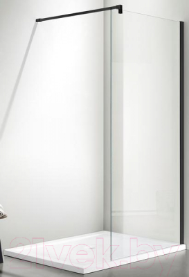 Душевая стенка Aquatek 80x200 / AQ WIW 08020BL