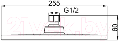 Лейка верхнего душа Maxonor Pure Life PL106-25-7