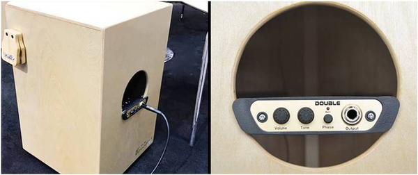 Звукосниматель для кахона X2 Double CJ01L