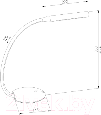 Настольная лампа Elektrostandard 80501/1 (белый)
