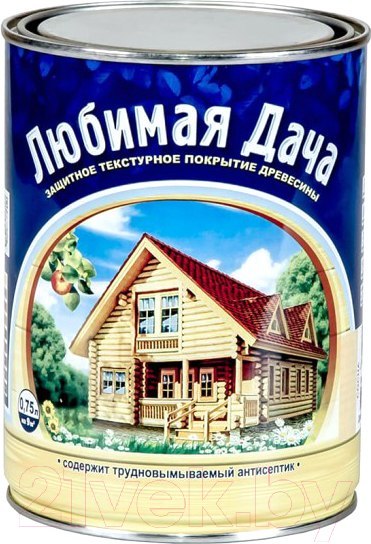 Защитно-декоративный состав Любимая дача Для дерева - фото