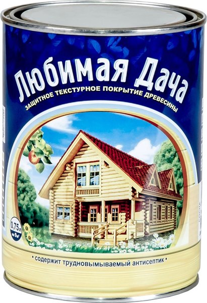 Защитно-декоративный состав Любимая дача Для дерева - фото