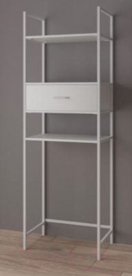 Стеллаж Style Line Stella 40/3П/Я (3 полки, ящик)