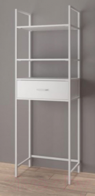 Стеллаж Style Line Stella 40/3П/Я (3 полки, ящик)