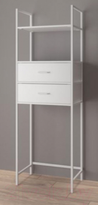 Стеллаж Style Line Stella 40/2П/2Я (2 полки, 2 ящика)