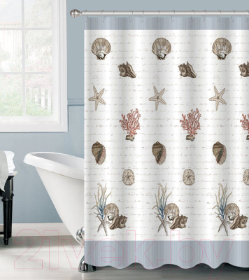 Шторка-занавеска для ванны Rosenberg R-730204