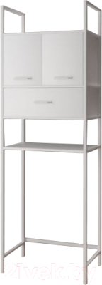 Стеллаж Style Line Stella 40/2П/Я/Ш (2 полки, ящик, шкаф) - фото