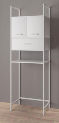 Стеллаж Style Line Stella 40/2П/Я/Ш (2 полки, ящик, шкаф)