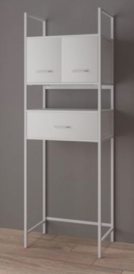 Стеллаж Style Line Stella 40/2П/Я/Ш (2 полки, ящик, шкаф)