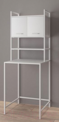 Стеллаж Style Line Stella 60/3П/Ш (3 полки, шкаф)