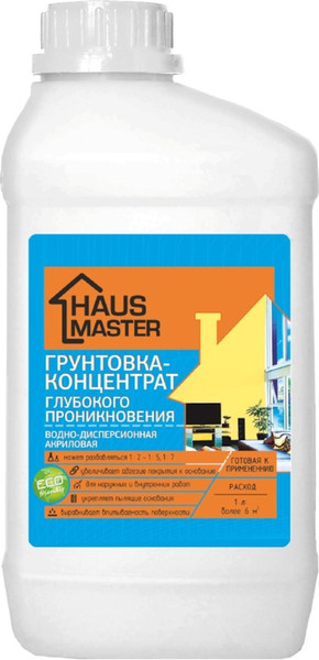 Грунтовка Haus Master Глубокого проникновения - фото