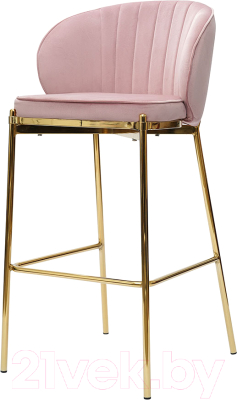 Стул барный Bergenson Bjorn Coral / BB000019 (розовый) - фото