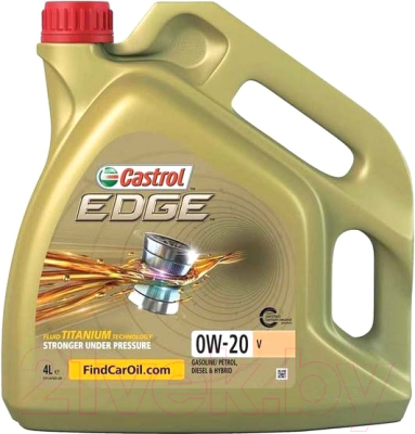 Моторное масло Castrol Edge V 0W20 - фото