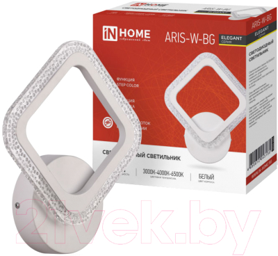 Бра INhome Elegant ARIS-W-BG / 4690612043135