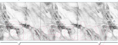 Экран для ванны МетаКам Премиум А 1.68 - фото