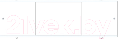 Экран для ванны МетаКам Izi-Build Plastic Line 170 - фото