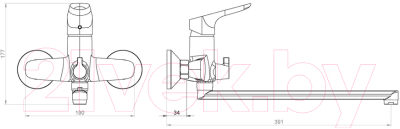 Смеситель Damixa Jupiter 779500001