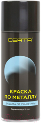 Краска Certa По металлу 3в1 RAL7024 - фото