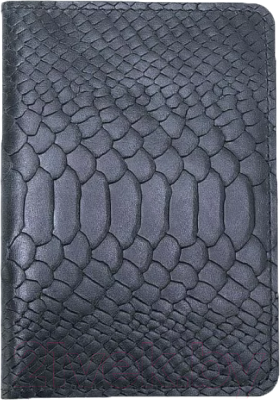 Обложка на паспорт Poshete 681-OP1703952-BLK - фото