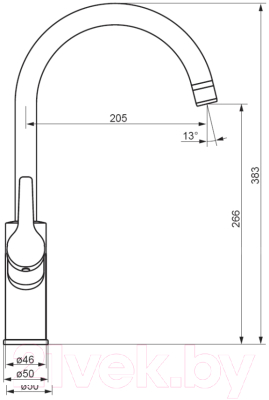 Смеситель Damixa Eclipse 310721400