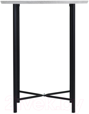 Журнальный столик Мебелик BeautyStyle 16 (дуб дымчатый/черный)