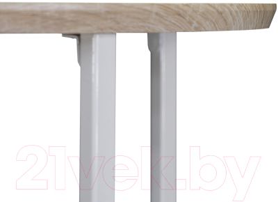 Журнальный столик Мебелик BeautyStyle 16 (дуб сонома/белый)