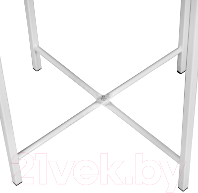 Журнальный столик Мебелик BeautyStyle 16 (дуб сонома/белый)