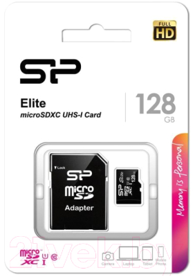 Карта памяти Silicon Power SP128GBSTXBU1V10SP
