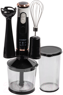 Блендер погружной Endever Sigma-83 (черный/белый) - фото