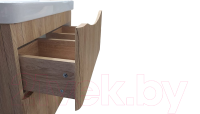 Тумба под умывальник Velvex Clay 60.2Y / tpCLA.60.2Y-230 (дуб верона)