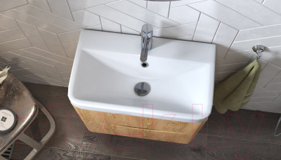 Тумба под умывальник Velvex Clay 60.2Y / tpCLA.60.2Y-230 (дуб верона)