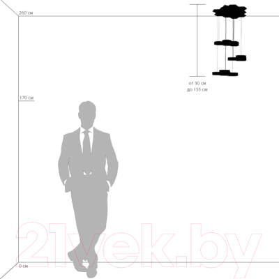 Потолочный светильник Lightstar Favo 750224