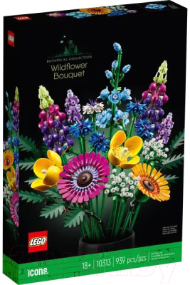 Конструктор Lego Icons Букет диких цветов 10313 - фото