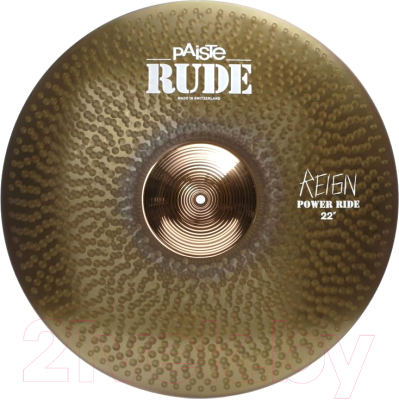 Тарелка музыкальная Paiste Rude Power Ride The Reign 0001125722 - фото