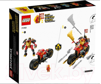 Конструктор Lego Ninjago Робот-гонщик Эво Кая / 71783