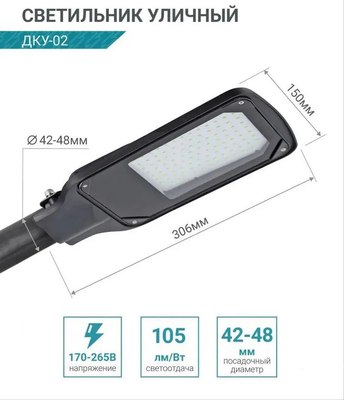 Светильник уличный Neox ДКУ-02