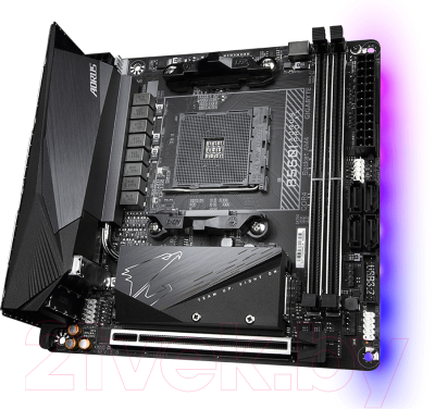 Материнская плата Gigabyte B550I Aorus Pro AX 1.2