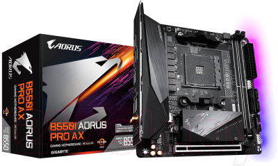 Материнская плата Gigabyte B550I Aorus Pro AX 1.2