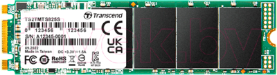 SSD диск Transcend 825S M.2 1TB (TS1TMTS825S) - фото