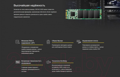 SSD диск Transcend 825S M.2 250GB (TS250GMTS825S)