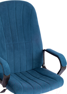 Кресло офисное Tetchair СН888 LT флок (синий 32)