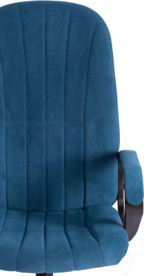 Кресло офисное Tetchair СН888 LT флок (синий 32)