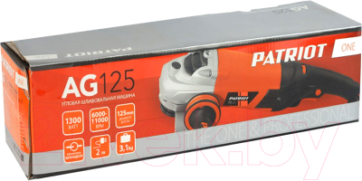 Угловая шлифовальная машина PATRIOT AG125