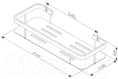 Душевой уголок AM.PM Gem S 90x90 WK93EP