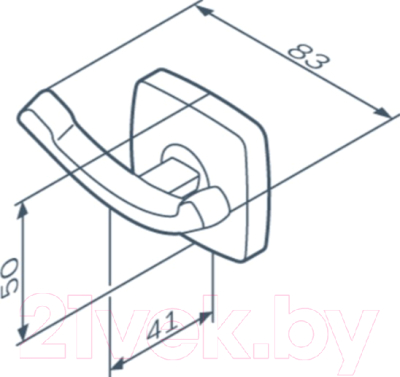 Душевой уголок AM.PM Gem S 90x90 WK93EP