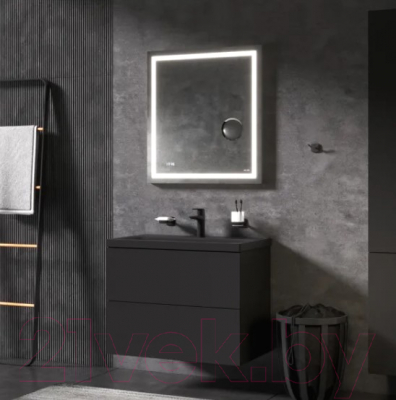 Комплект мебели для ванной AM.PM Gem BK90GN