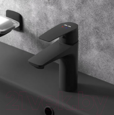 Комплект мебели для ванной AM.PM Gem BK90GN